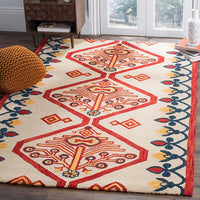 Safavieh Aspen Apn703A Ivory / Multi Southwestern Area Rug