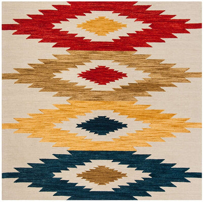 Safavieh Aspen Apn704A Ivory / Multi Southwestern Area Rug