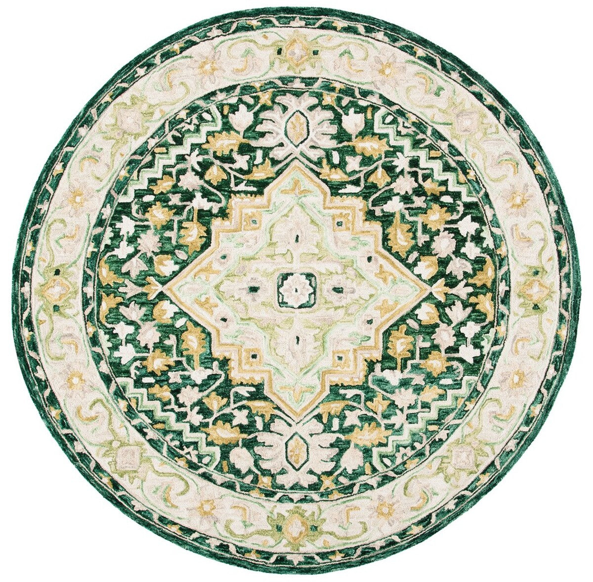 Safavieh Aspen Apn705Y Green/Ivory Area Rug