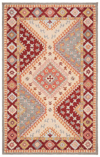 Safavieh Aspen Apn801Q Red / Ivory Southwestern Area Rug