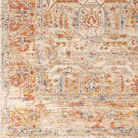 Surya Aspendos Aps-2311 Rose, Clay, Rust, Dark Red Rugs.