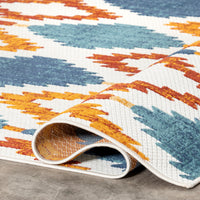 Nuloom Marcela Tribal Nma2648A Blue Area Rug