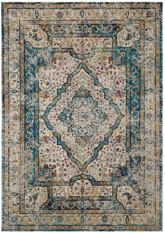 Safavieh Aria Ara106E Creme / Red Vintage / Distressed Area Rug