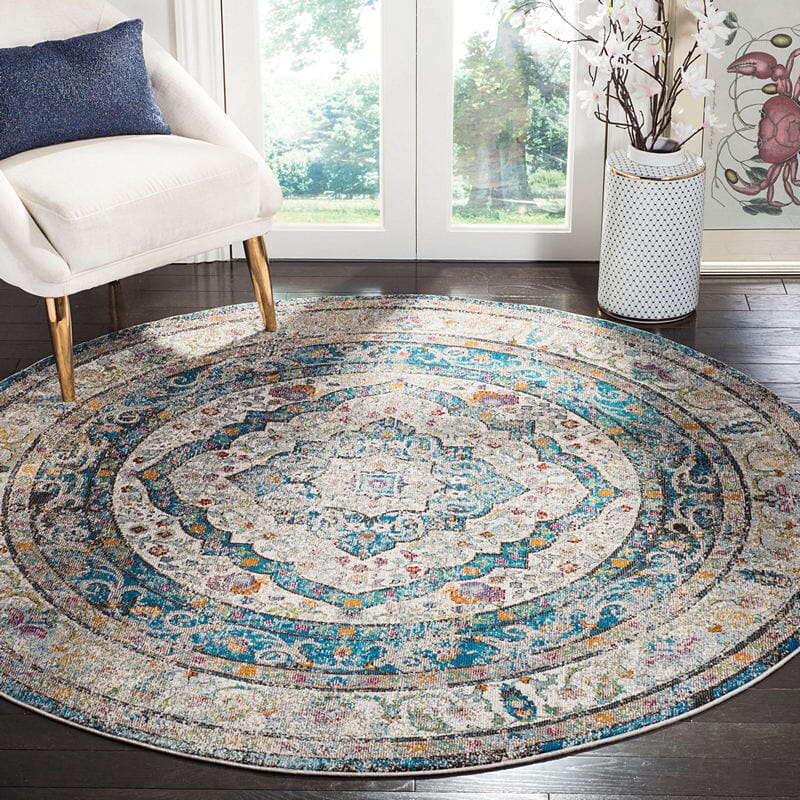 Safavieh Aria Ara106E Creme / Red Vintage / Distressed Area Rug