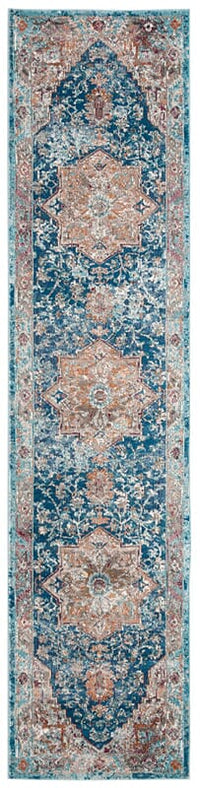 Safavieh Aria Ara119B Blue / Beige Vintage / Distressed Area Rug