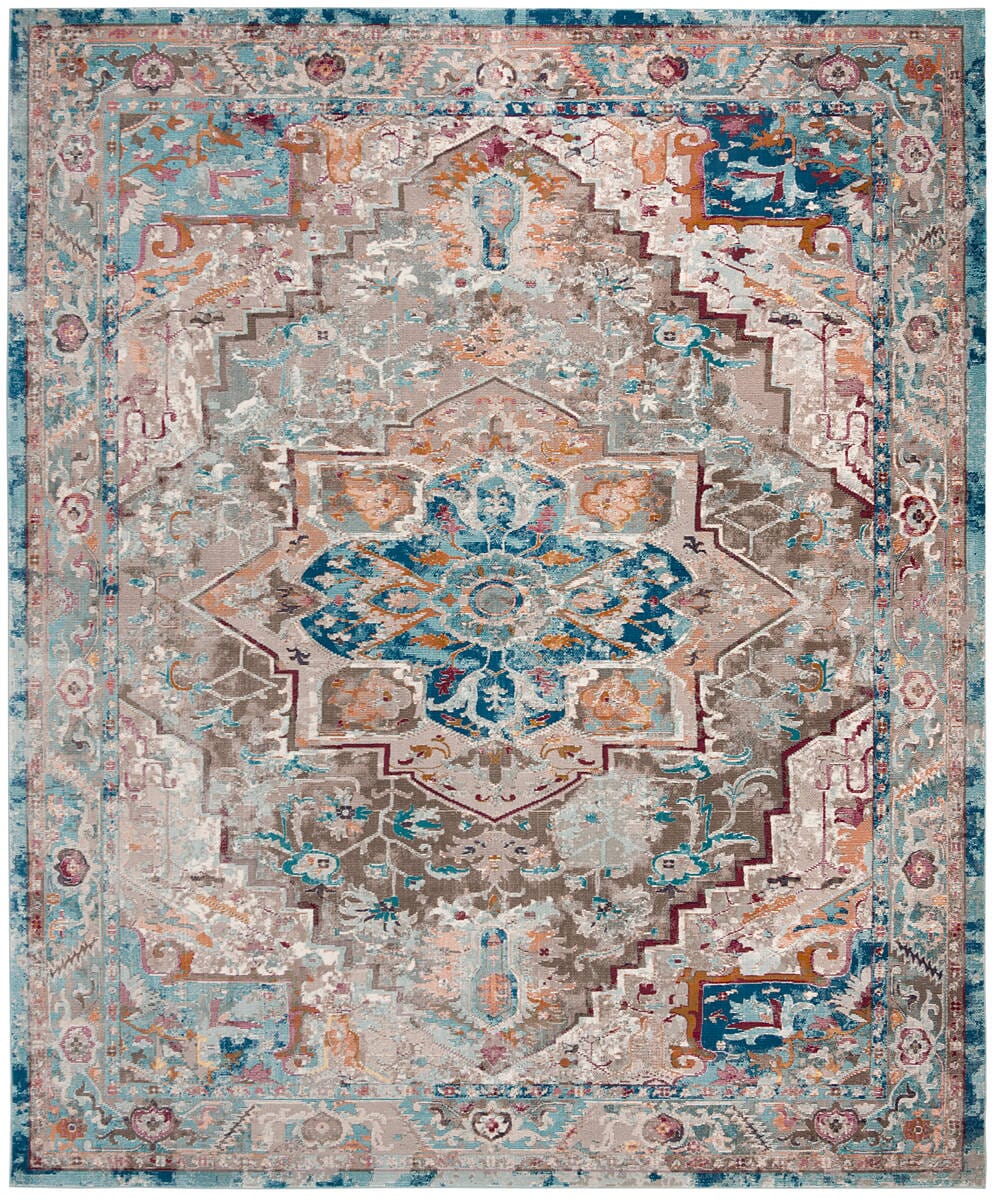 Safavieh Aria Ara119E Beige / Blue Vintage / Distressed Area Rug