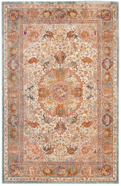 Safavieh Aria Ara120E Beige / Orange Vintage / Distressed Area Rug