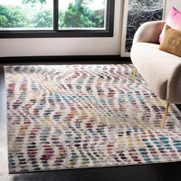 Safavieh Aria Ara121S Cream / Wine Geometric Area Rug