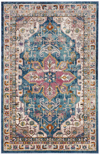 Safavieh Aria Ara160B Blue / Creme Vintage / Distressed Area Rug