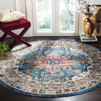 Safavieh Aria Ara160B Blue / Creme Vintage / Distressed Area Rug