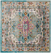 Safavieh Aria Ara160G Green / Creme Vintage / Distressed Area Rug