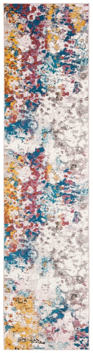 Safavieh Aria Ara166A Cream / Dark Teal Organic / Abstract Area Rug