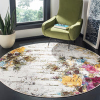 Safavieh Aria Ara167A Cream / Olive Organic / Abstract Area Rug