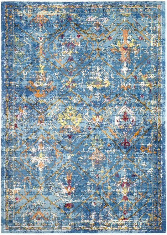 Safavieh Aria Ara169B Blue / Multi Vintage / Distressed Area Rug