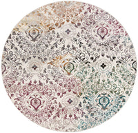 Safavieh Aria Ara172C Cream / Multi Damask Area Rug