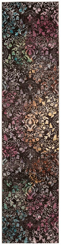 Safavieh Aria Ara172W Brown / Multi Damask Area Rug