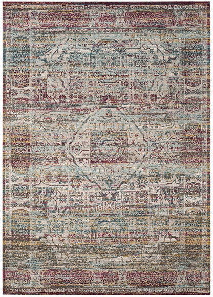 Safavieh Aria Ara179R Red / Creme Vintage / Distressed Area Rug