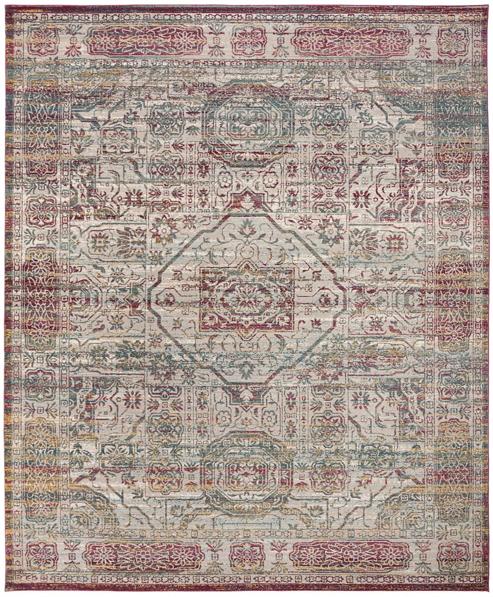 Safavieh Aria Ara179R Red / Creme Vintage / Distressed Area Rug