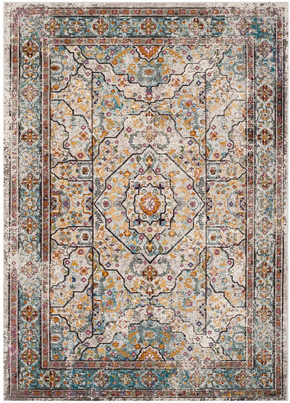 Safavieh Aria Ara199C Cream / Blue Vintage / Distressed Area Rug