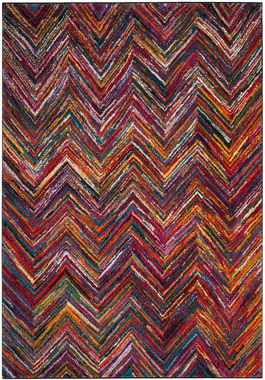 Safavieh Aruba Arb505M Multi Chevron Area Rug