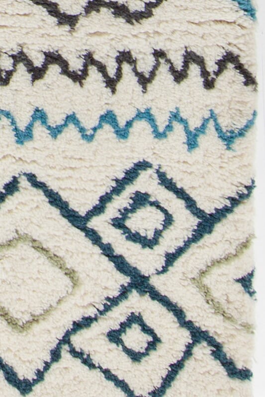 Chandra Arcon Arc33701 Cream / Grey / Blue / Black Southwestern Area Rug