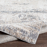 Surya Andorra Ard-2300 Medium Gray, Khaki, White, Charcoal Rugs.