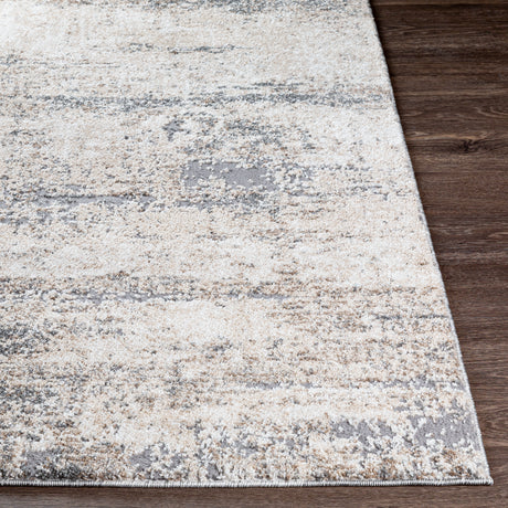 Surya Andorra Ard-2300 Medium Gray, Khaki, White, Charcoal Rugs.