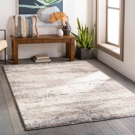Surya Andorra Ard-2300 Medium Gray, Khaki, White, Charcoal Rugs.