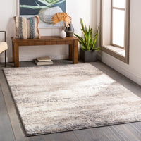 Surya Andorra Ard-2300 Medium Gray, Khaki, White, Charcoal Area Rug