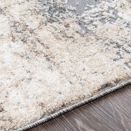 Surya Andorra Ard-2300 Medium Gray, Khaki, White, Charcoal Rugs.