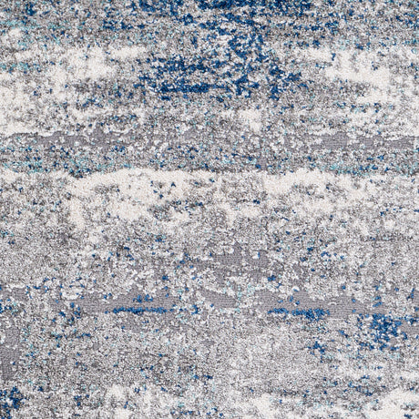 Surya Andorra Ard-2301 Medium Gray, Dark Blue, Charcoal, White Rugs.