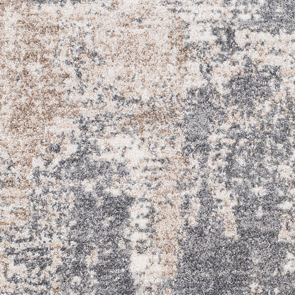 Surya Andorra Ard-2302 Charcoal, Medium Gray, Khaki, White Area Rug