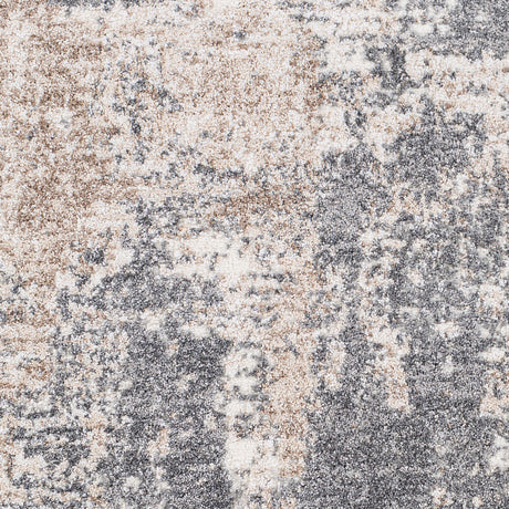 Surya Andorra Ard-2302 Charcoal, Medium Gray, Khaki, White Rugs.