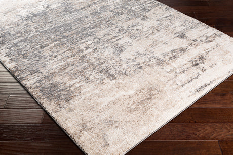 Surya Andorra Ard-2305 Charcoal, Medium Gray, White, Khaki Rugs.