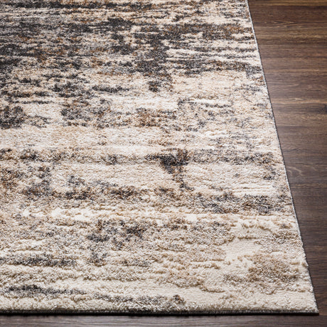 Surya Andorra Ard-2305 Charcoal, Medium Gray, White, Khaki Rugs.