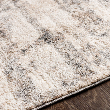 Surya Andorra Ard-2305 Charcoal, Medium Gray, White, Khaki Rugs.