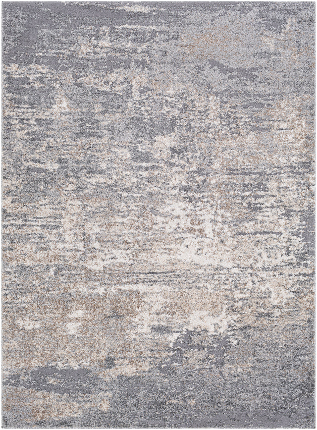 Surya Andorra Ard-2306 Medium Gray, Charcoal, White, Khaki Rugs.