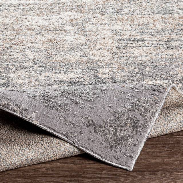 Surya Andorra Ard-2306 Medium Gray, Charcoal, White, Khaki Rugs.