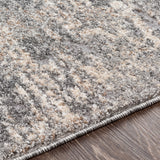 Surya Andorra Ard-2306 Medium Gray, Charcoal, White, Khaki Rugs.