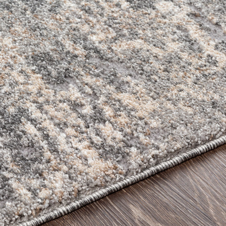 Surya Andorra Ard-2306 Medium Gray, Charcoal, White, Khaki Rugs.