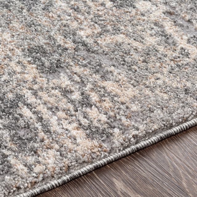Surya Andorra Ard-2306 Medium Gray, Charcoal, White, Khaki Rugs.