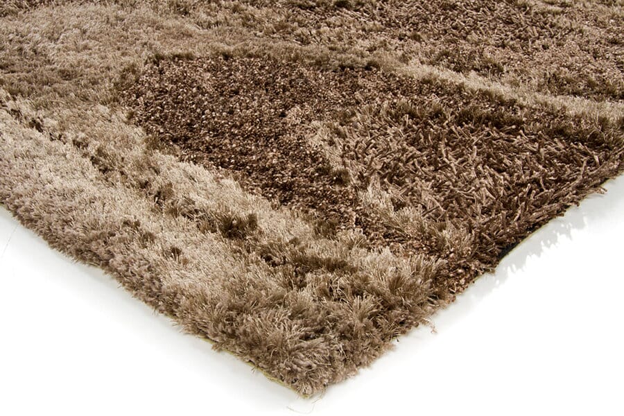 Chandra Areva Are13900 Brown Shag Area Rug