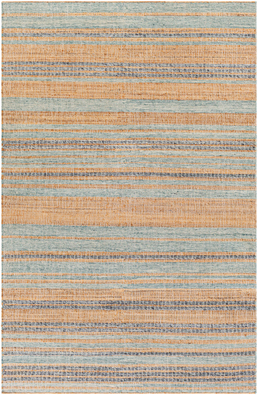 Surya Arielle Are-2303 Wheat, Camel, Navy, Medium Gray Area Rug