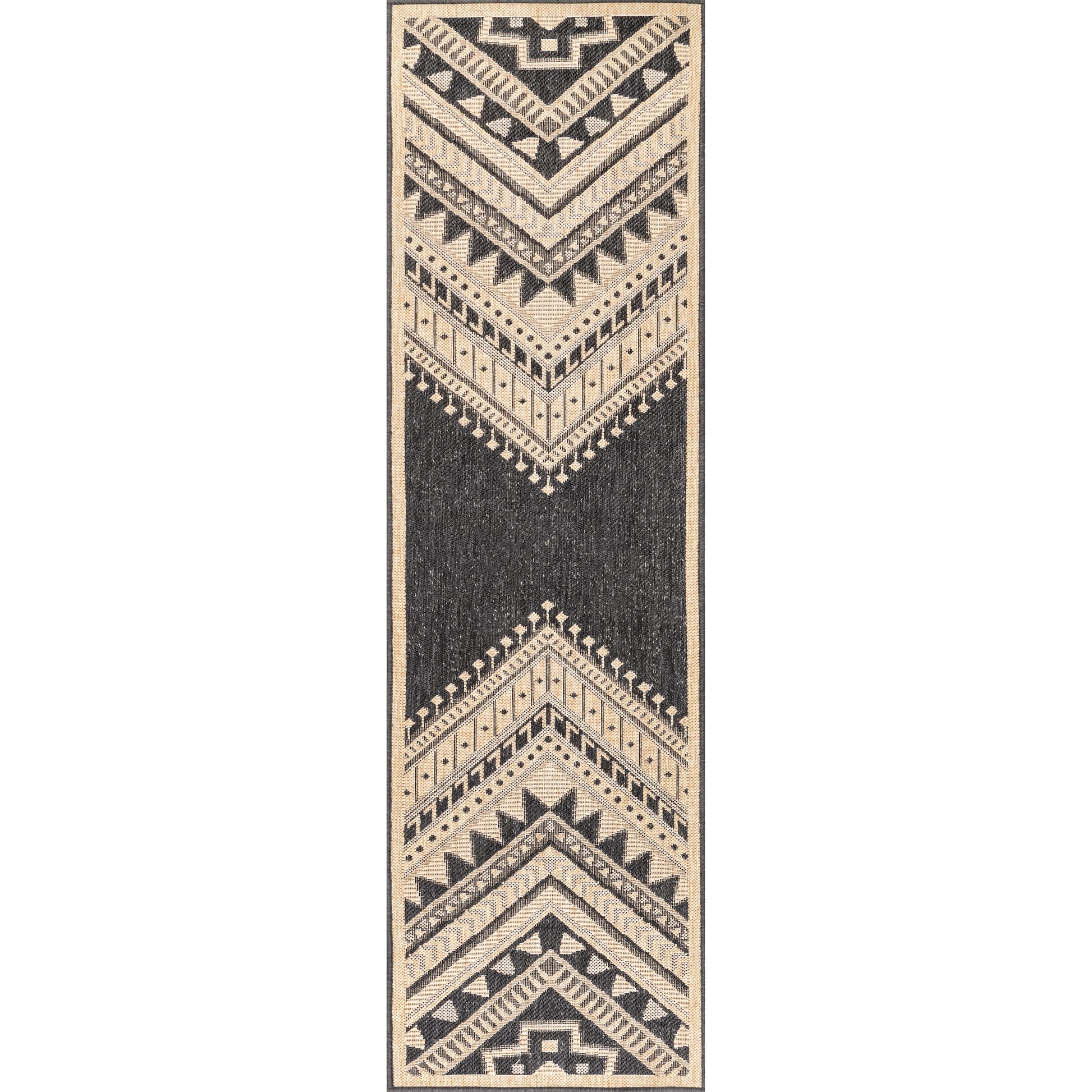 Nuloom Landry Aztec Nla1789C Charcoal Area Rug