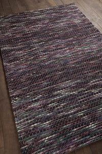 Chandra Argos Arg-51500 Purple Solid Color Area Rug