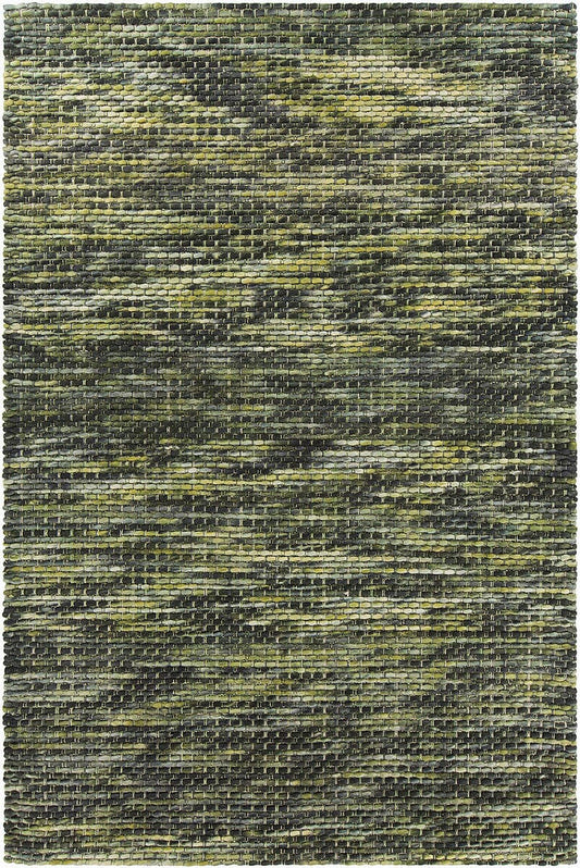 Chandra Argos Arg-51502 Green Solid Color Area Rug