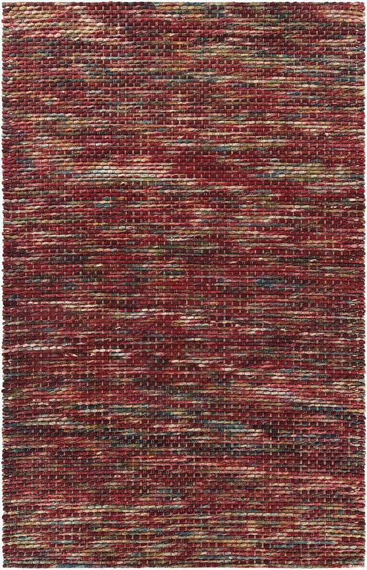 Chandra Argos Arg-51503 Red Solid Color Area Rug