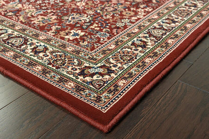 Oriental Weavers Sphinx Ariana 113r3 Red / Ivory Area Rug