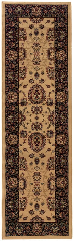 Oriental Weavers Sphinx Ariana 130/7 Ivory / Black Area Rug