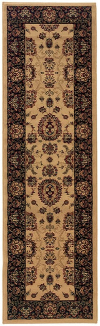 Oriental Weavers Sphinx Ariana 130/7 Ivory / Black Area Rug